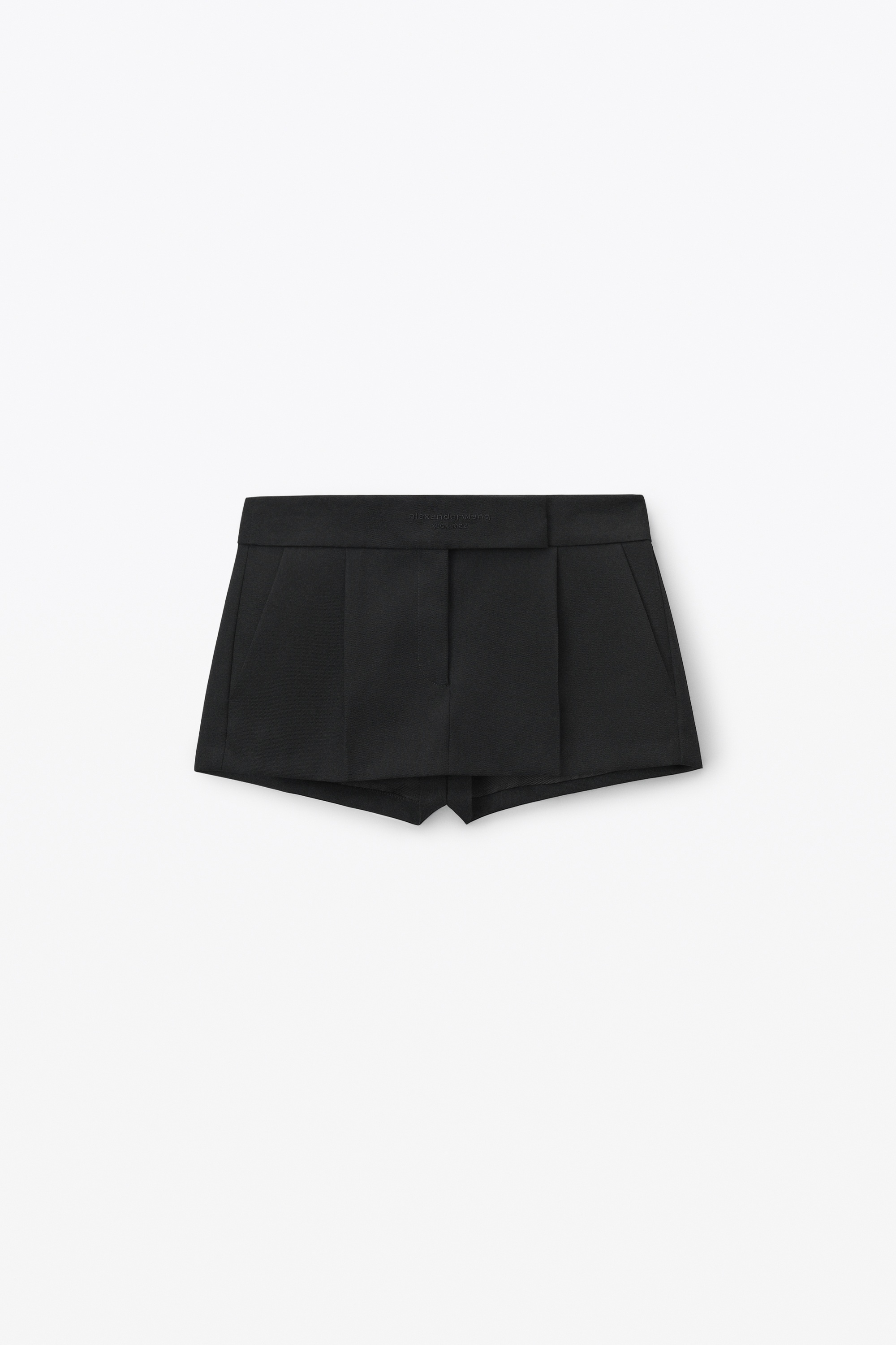 TAILORED MINI SKORT IN WOOL TAILORING - 1