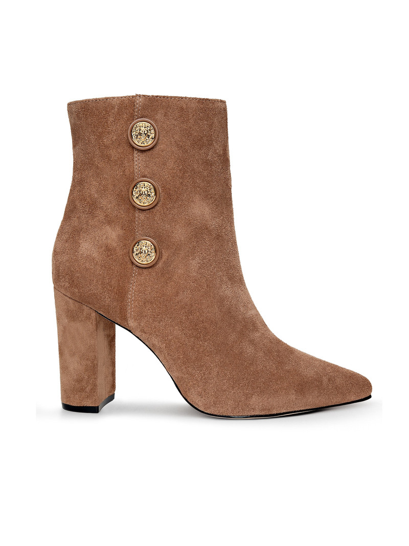 Theodora Block-Heel Bootie 1