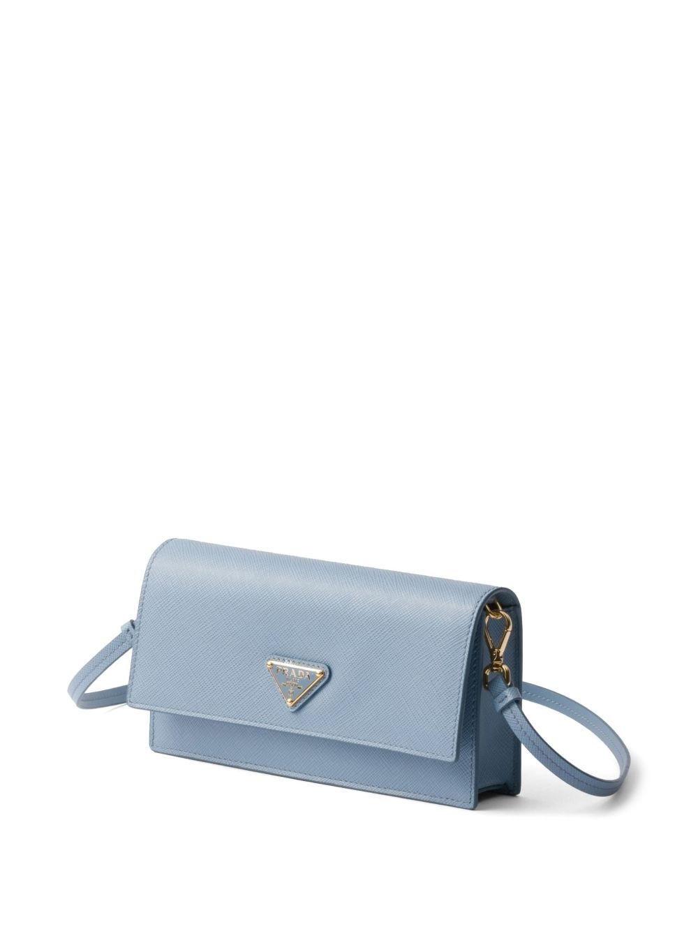 enamel triangle logo mini-bag - 3