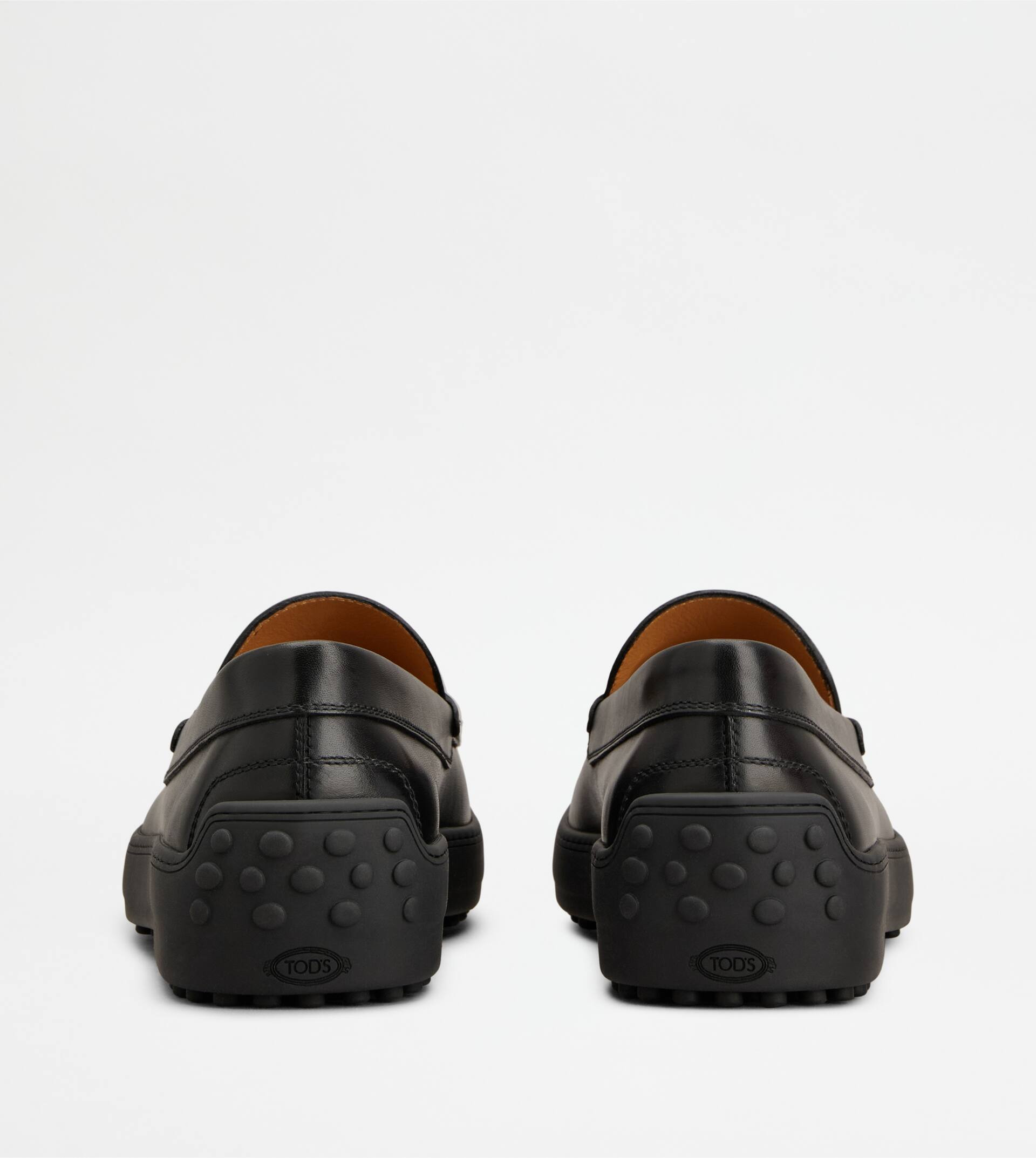 WINTER GOMMINO LOAFERS IN LEATHER - BLACK - 3