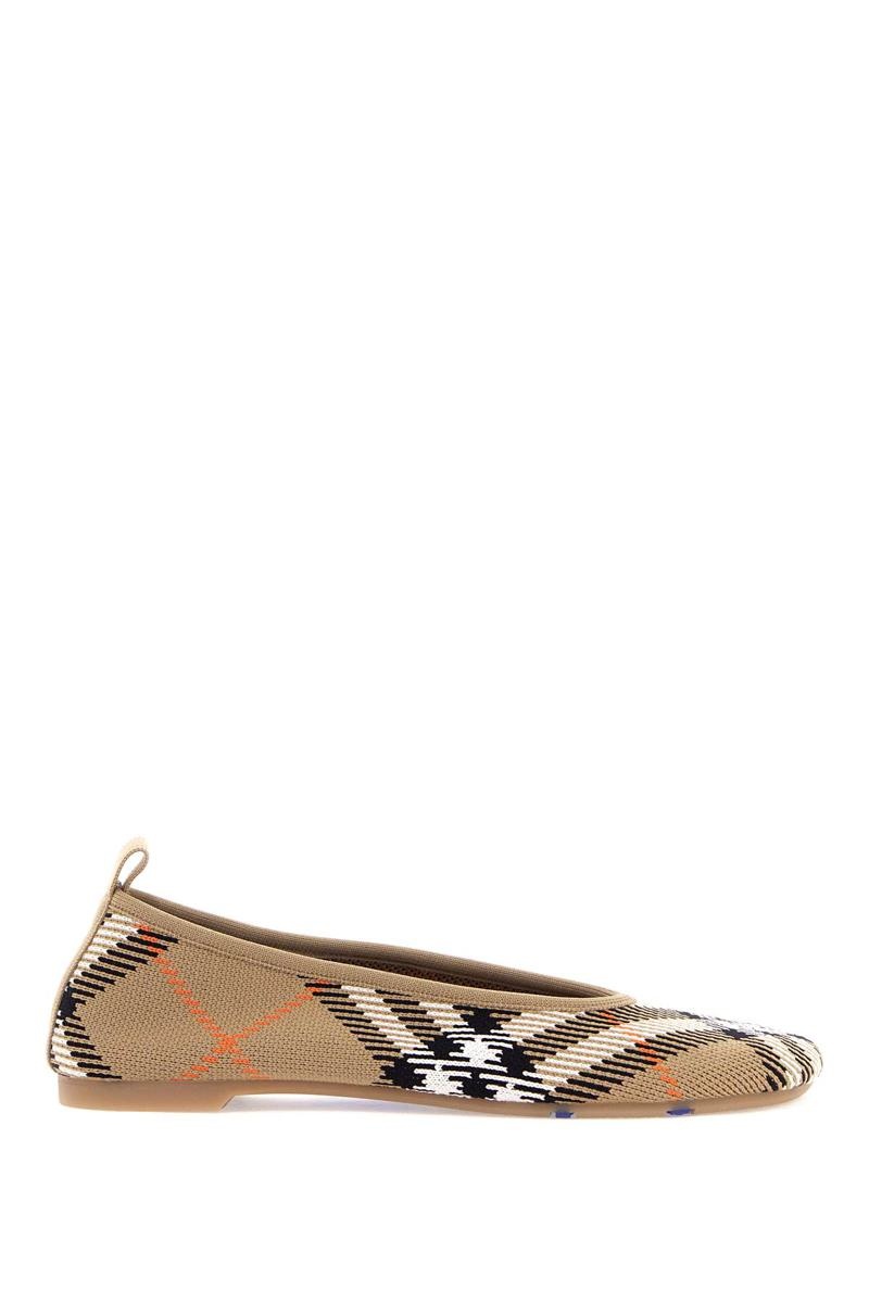 Burberry Baby Checkered Ballet Flats - 1