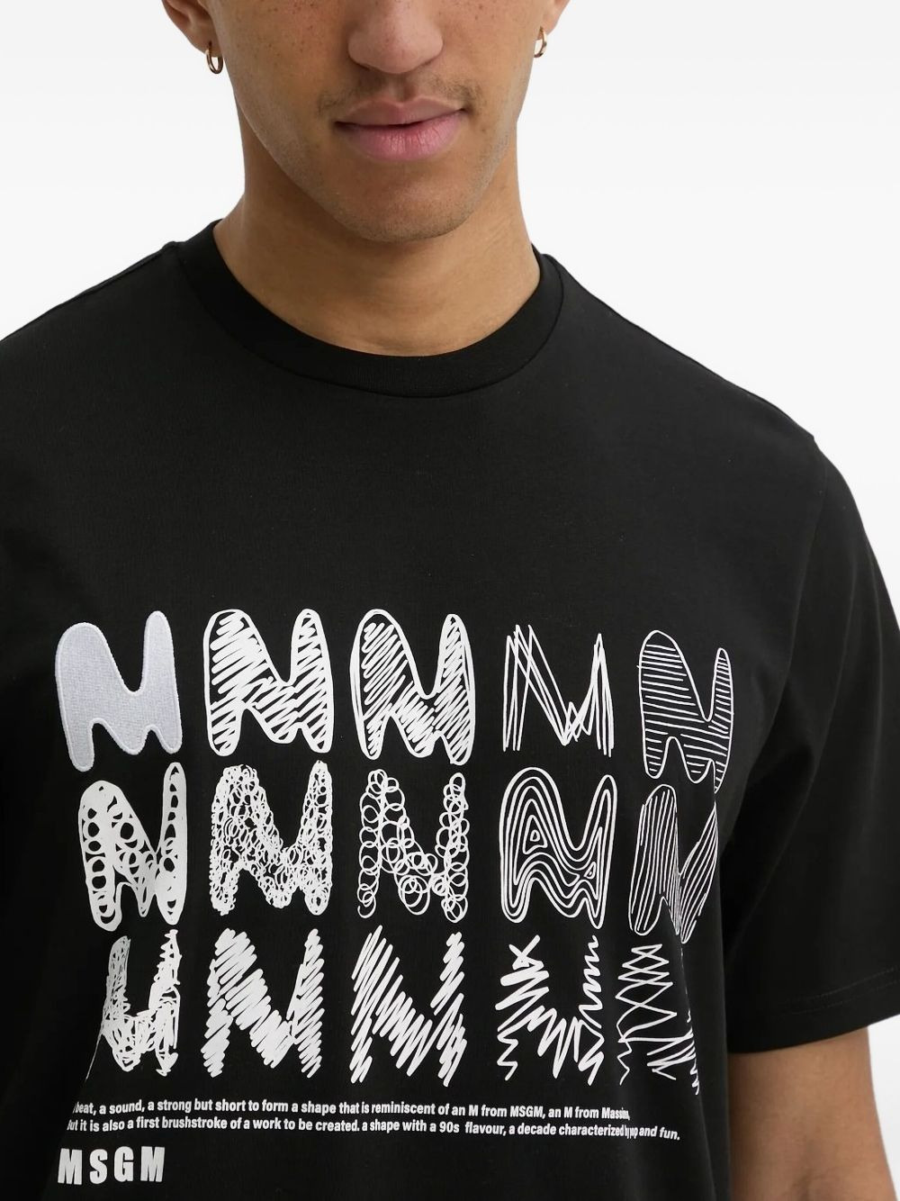 graphic-print T-shirt - 3