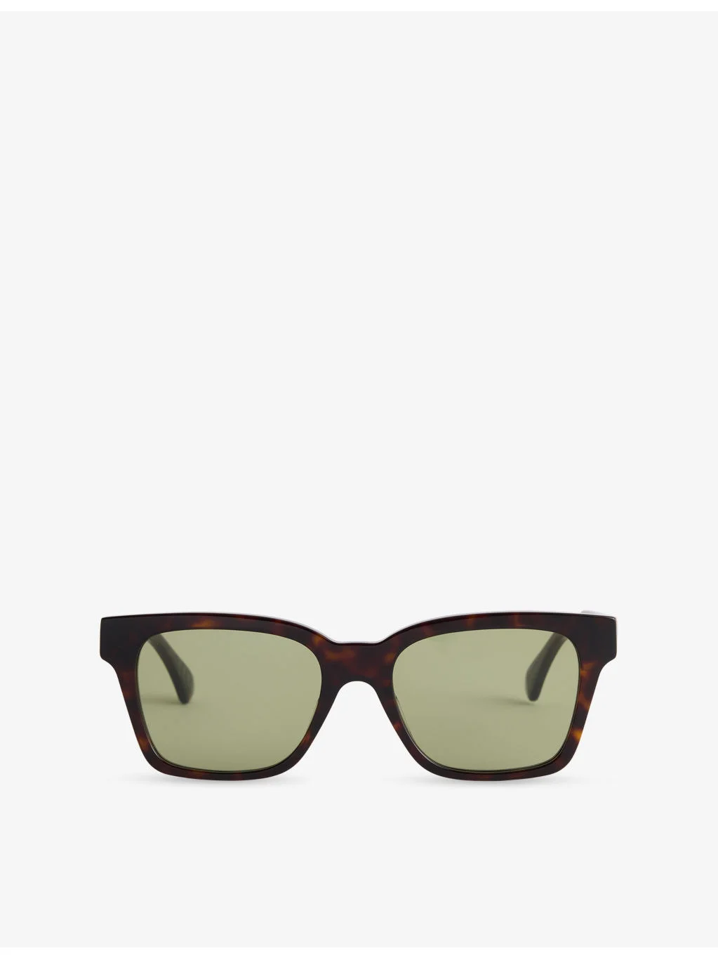 America 3627 Green Rectangular-Frame Acetate Sunglasses - 1