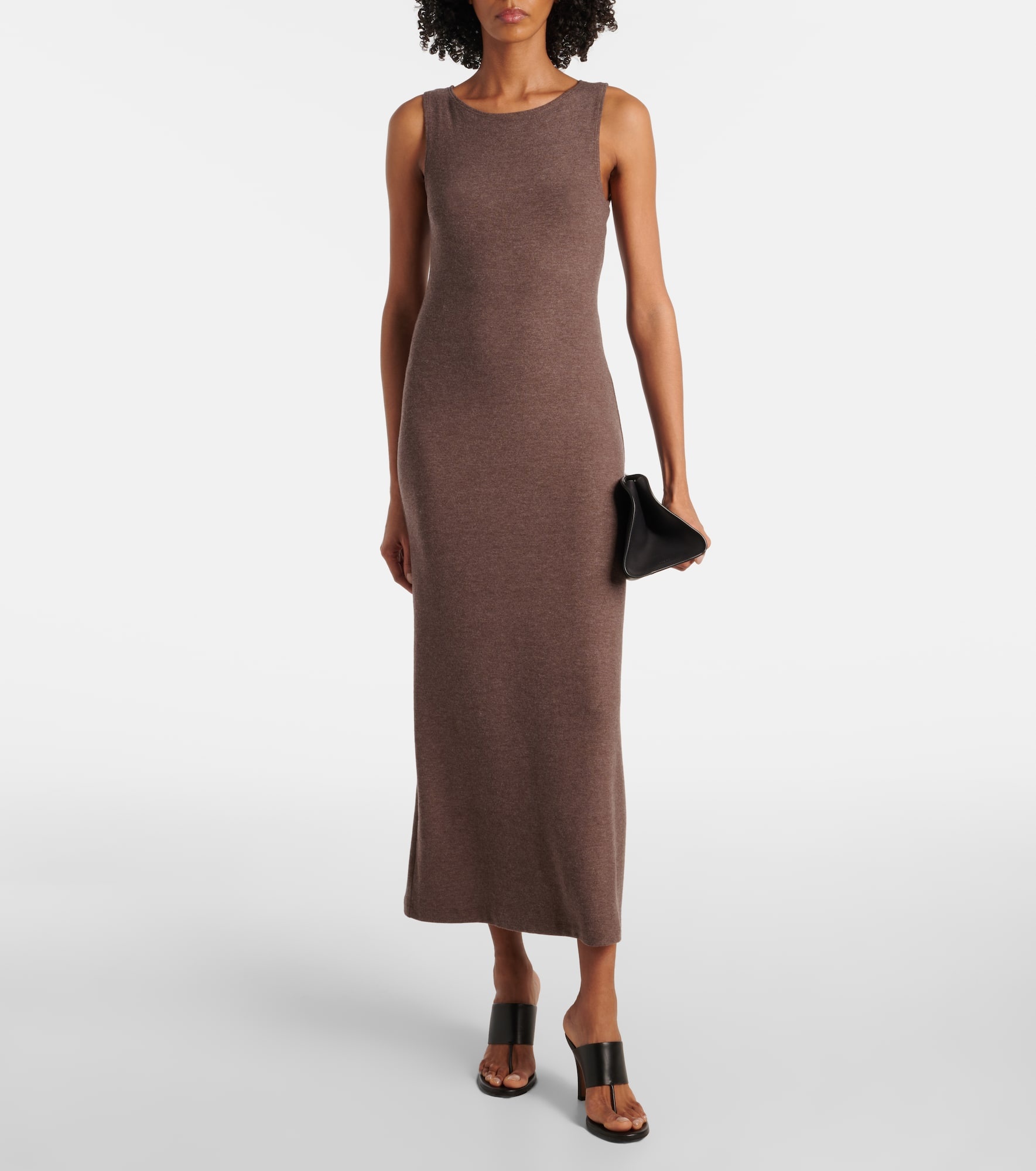 Lauren sleeveless jersey midi dress - 2