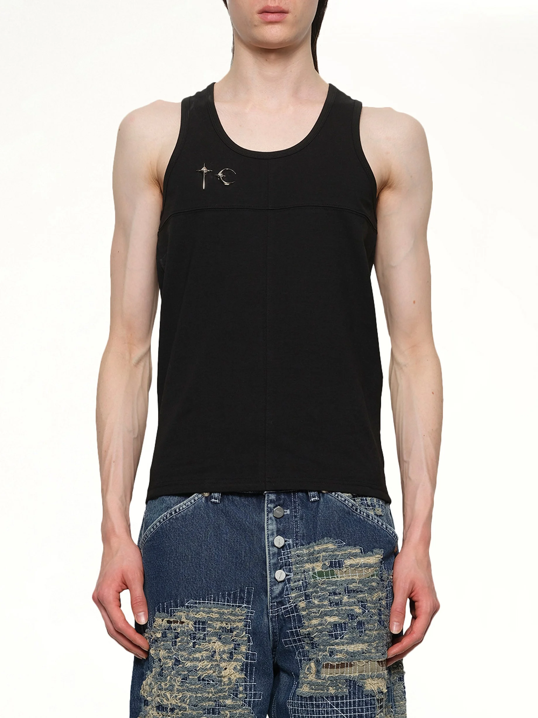 TC Tank Top in Black - 1