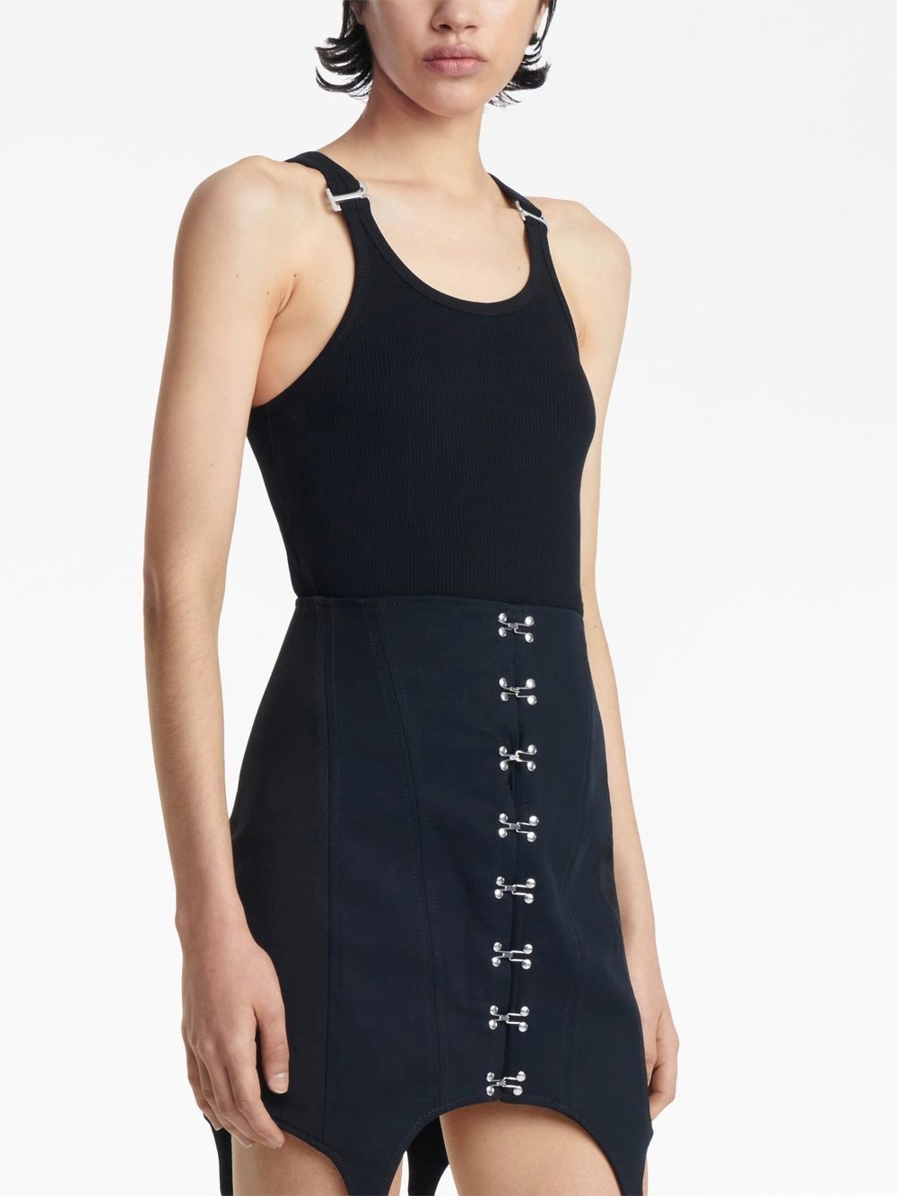 E-Hoop ribbed tank top - 4