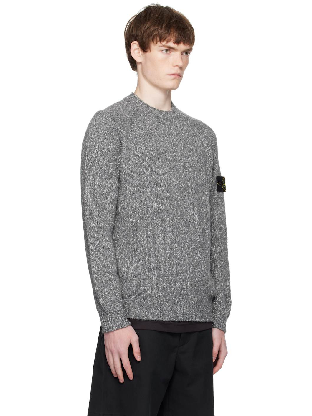 Gray 5100050 Crew Neck Sweater - 2
