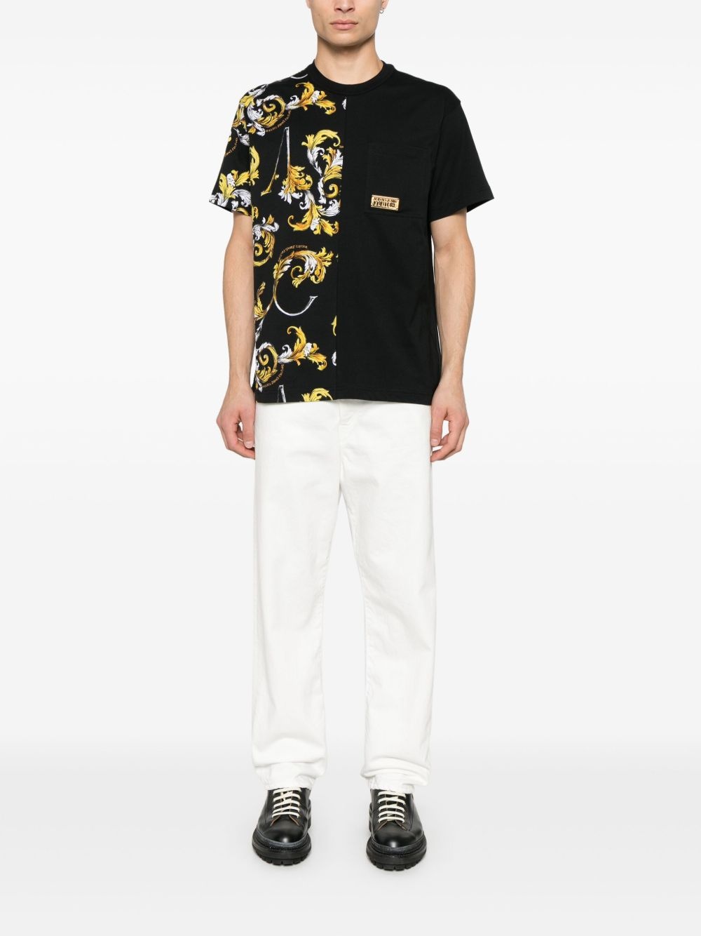 Barocco-print T-shirt - 2