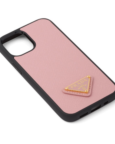 Prada Saffiano cover for iPhone 12 Mini outlook