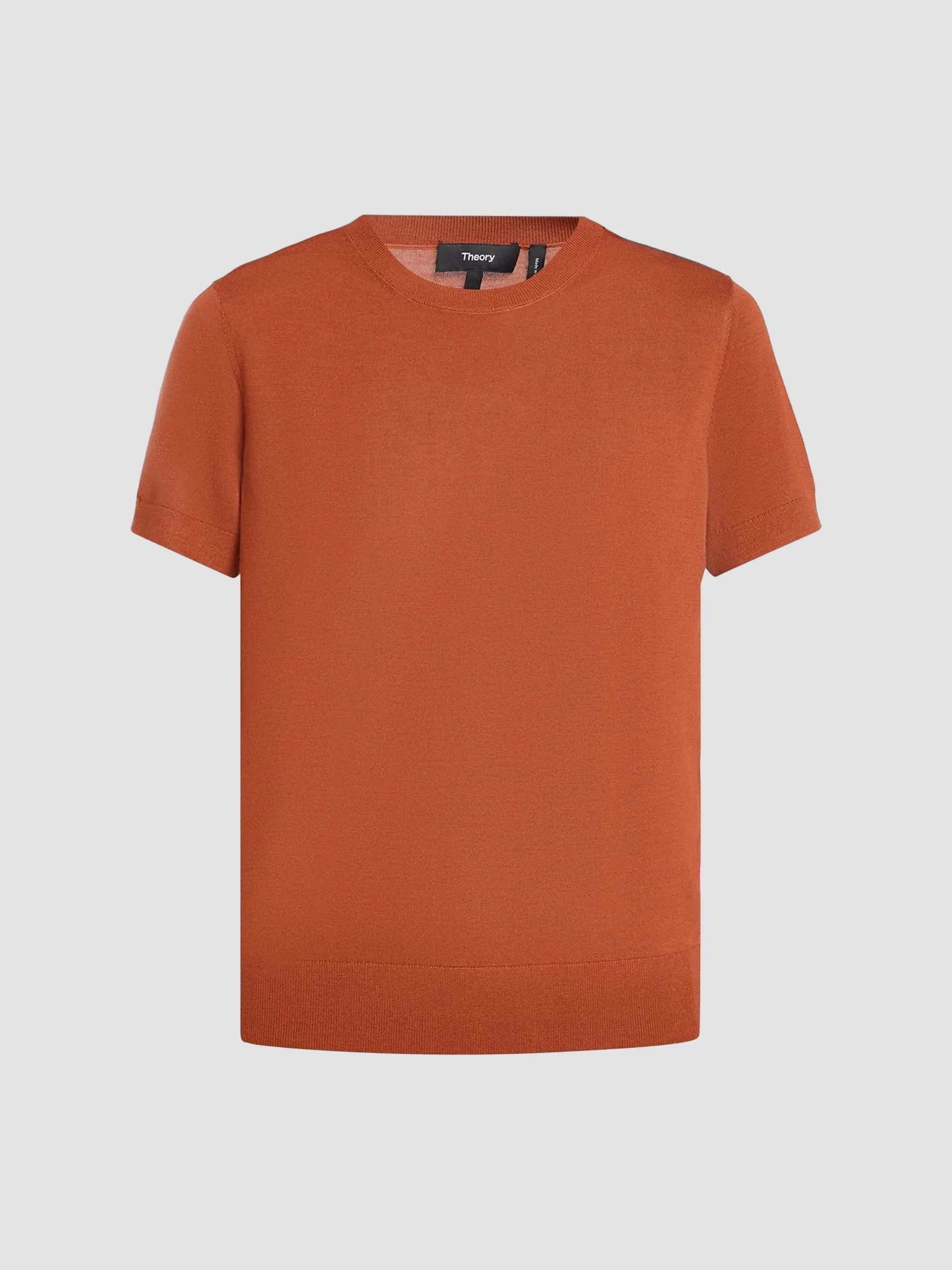 Women's Basic Merino Wool T-Shirt - Umber - 1