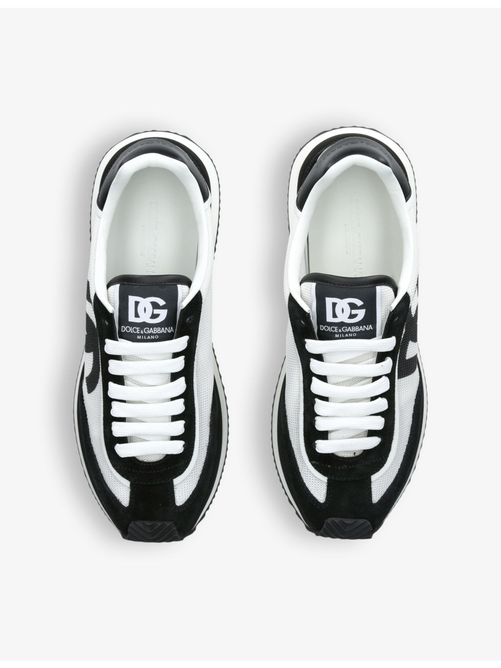 Aria branded suede and mesh trainers - 2