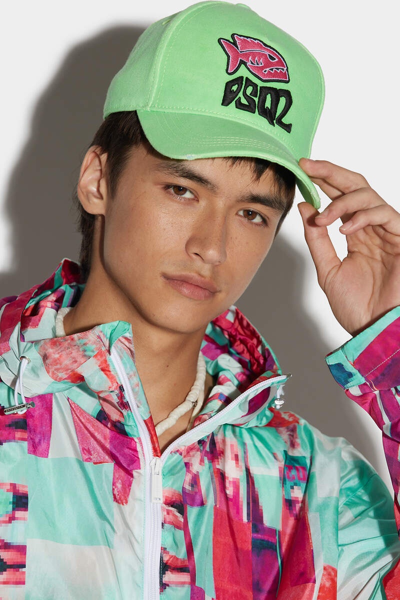 DSQ2 FLUO BASEBALL CAP - 6