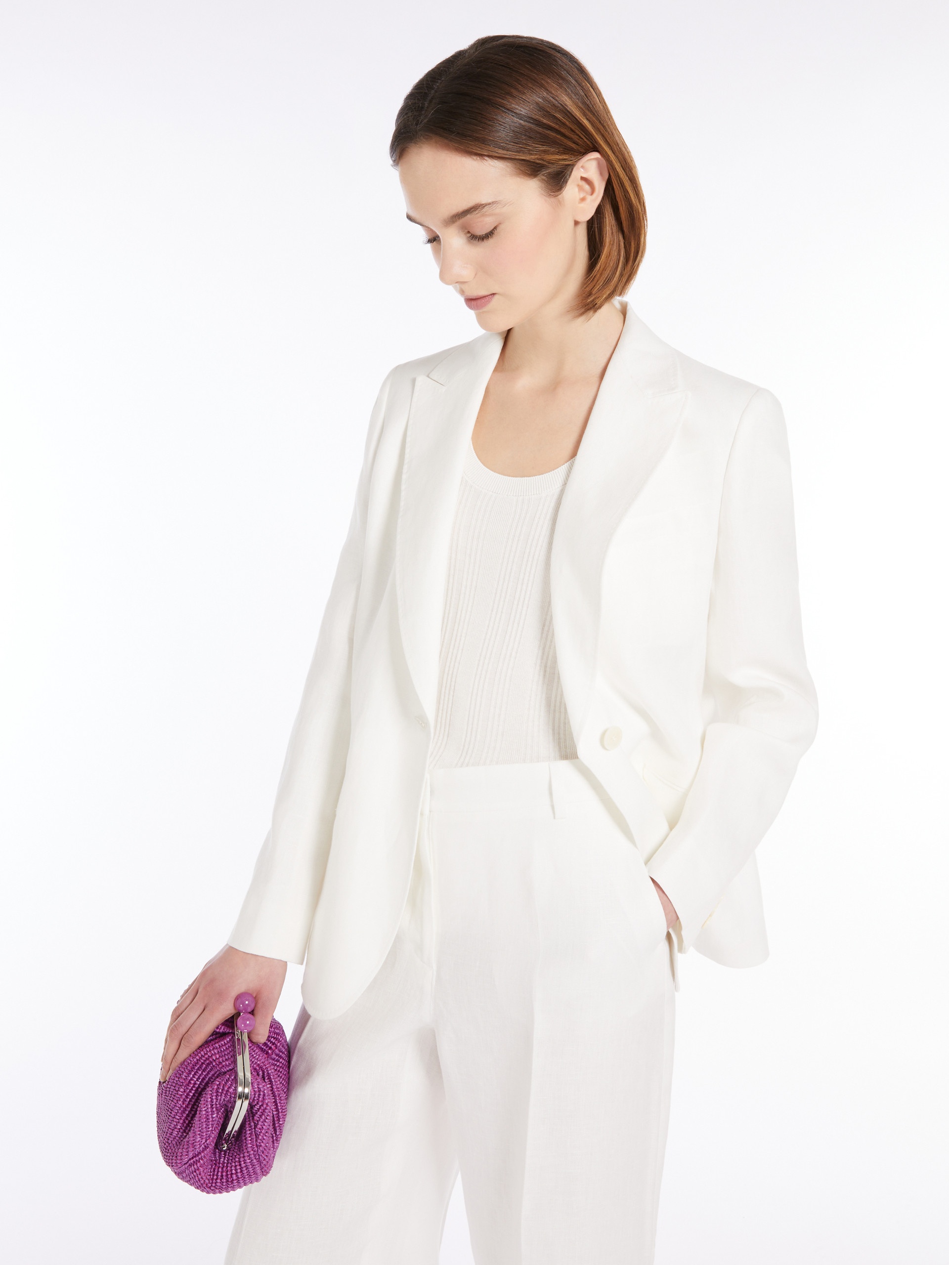NALUT Washed linen blazer - 5