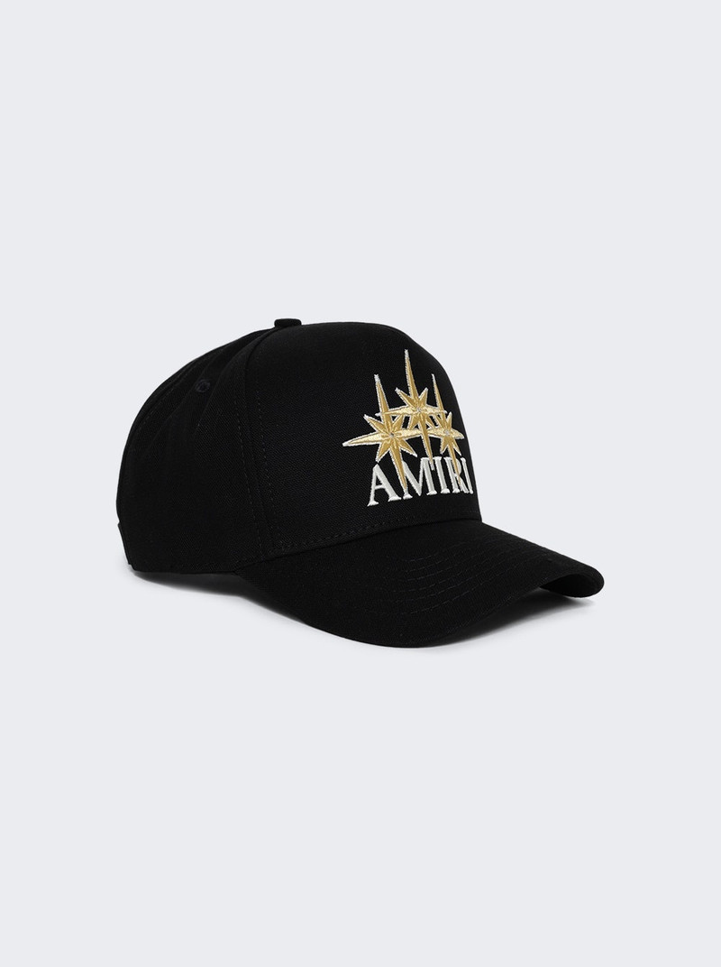 AMIRI Starburst Canvas Hat Black outlook