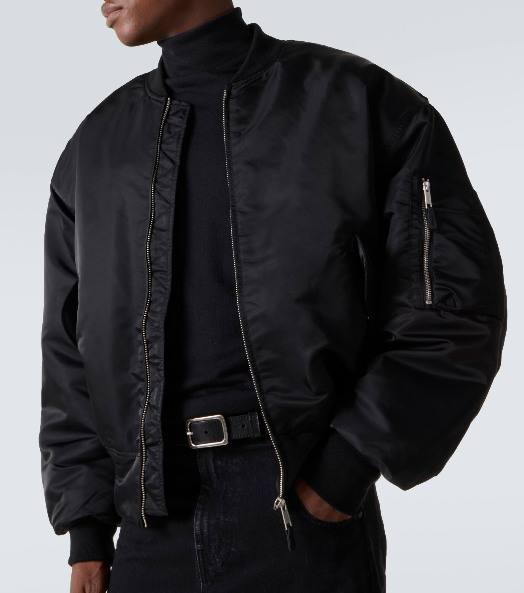 Oversized bomber jacket - 5