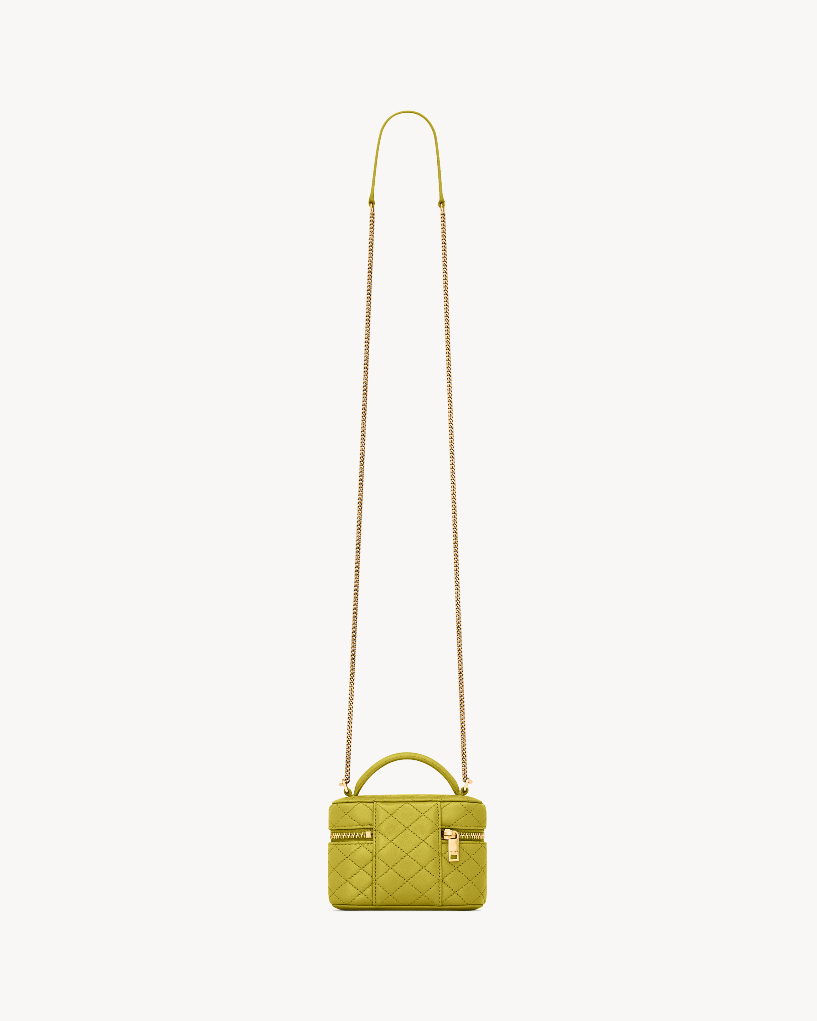 GABY MICRO VANITY BAG IN LAMBSKIN - 3
