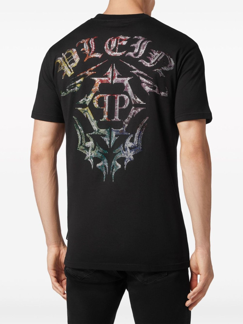 logo-patch cotton T-shirt 4