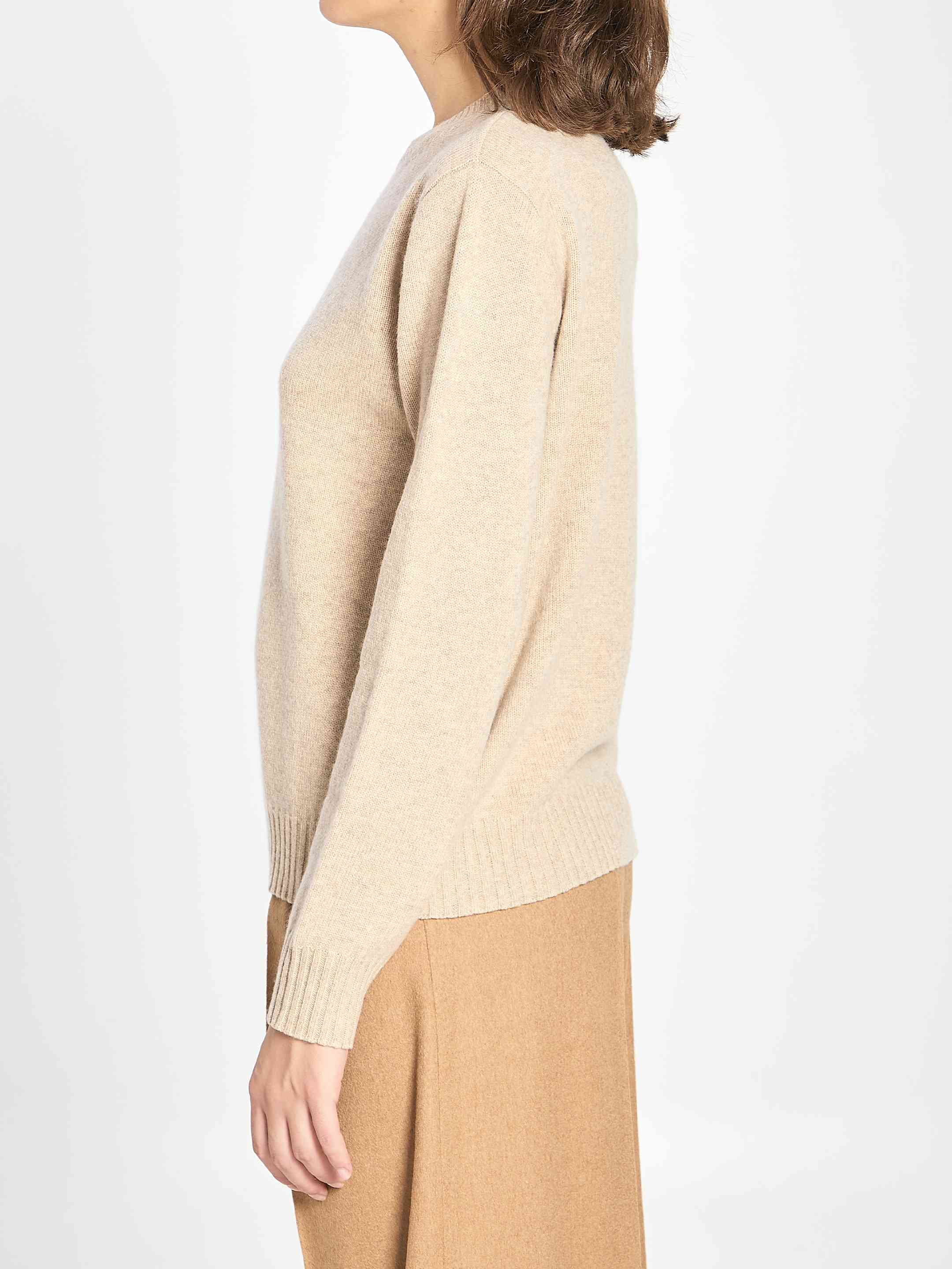 Max Mara Women Crew Neck Sweater In Cashmere - 3