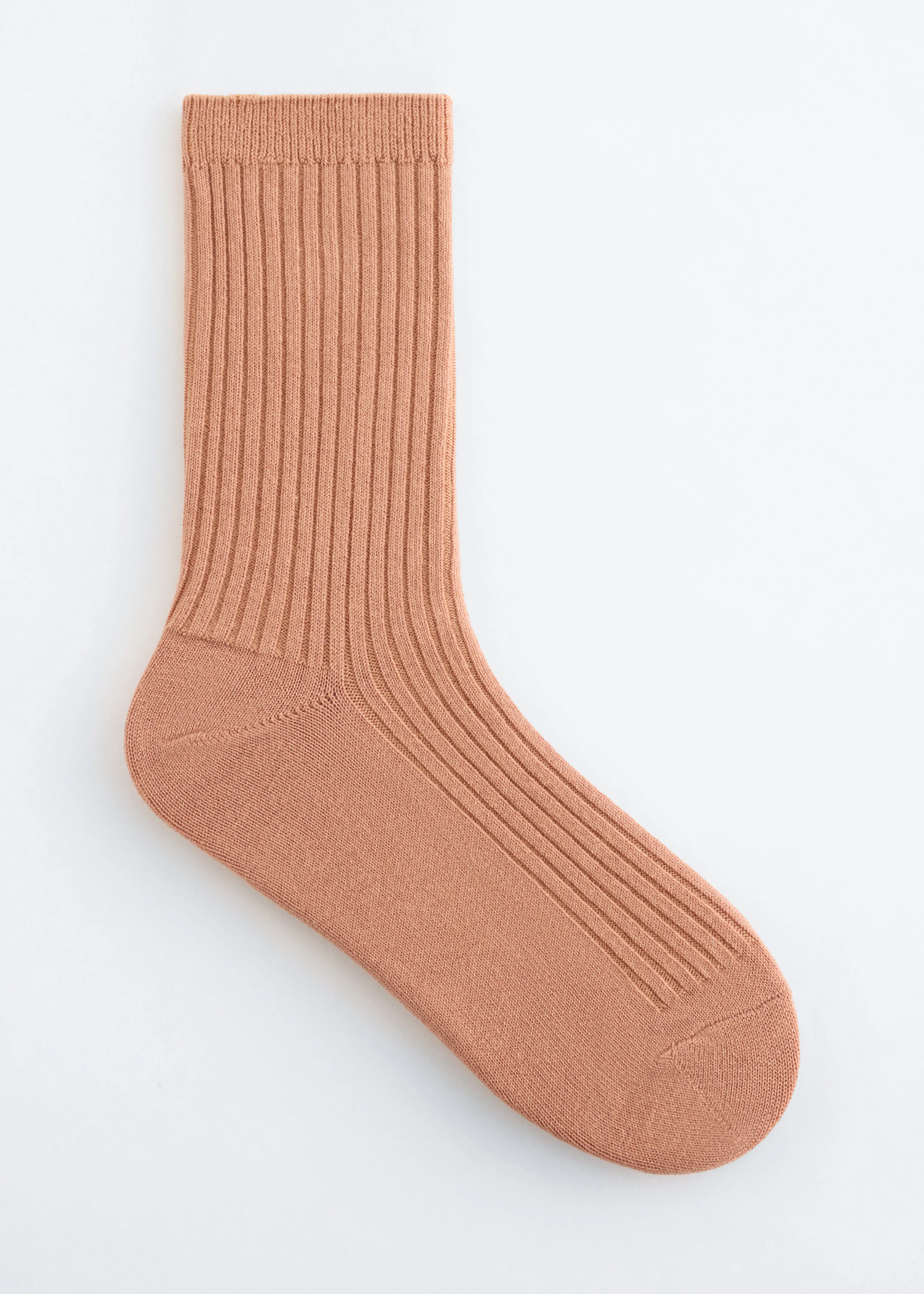 Rib-Knit Socks - 1