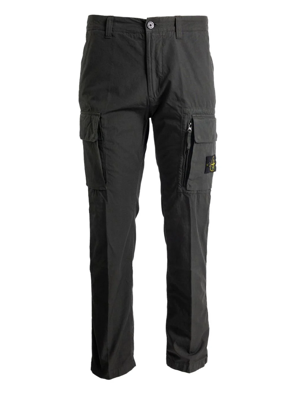 Compass-motif cargo pants - 1