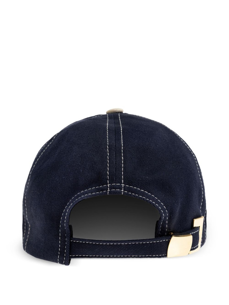 Balmain adjustable strap logo cap outlook