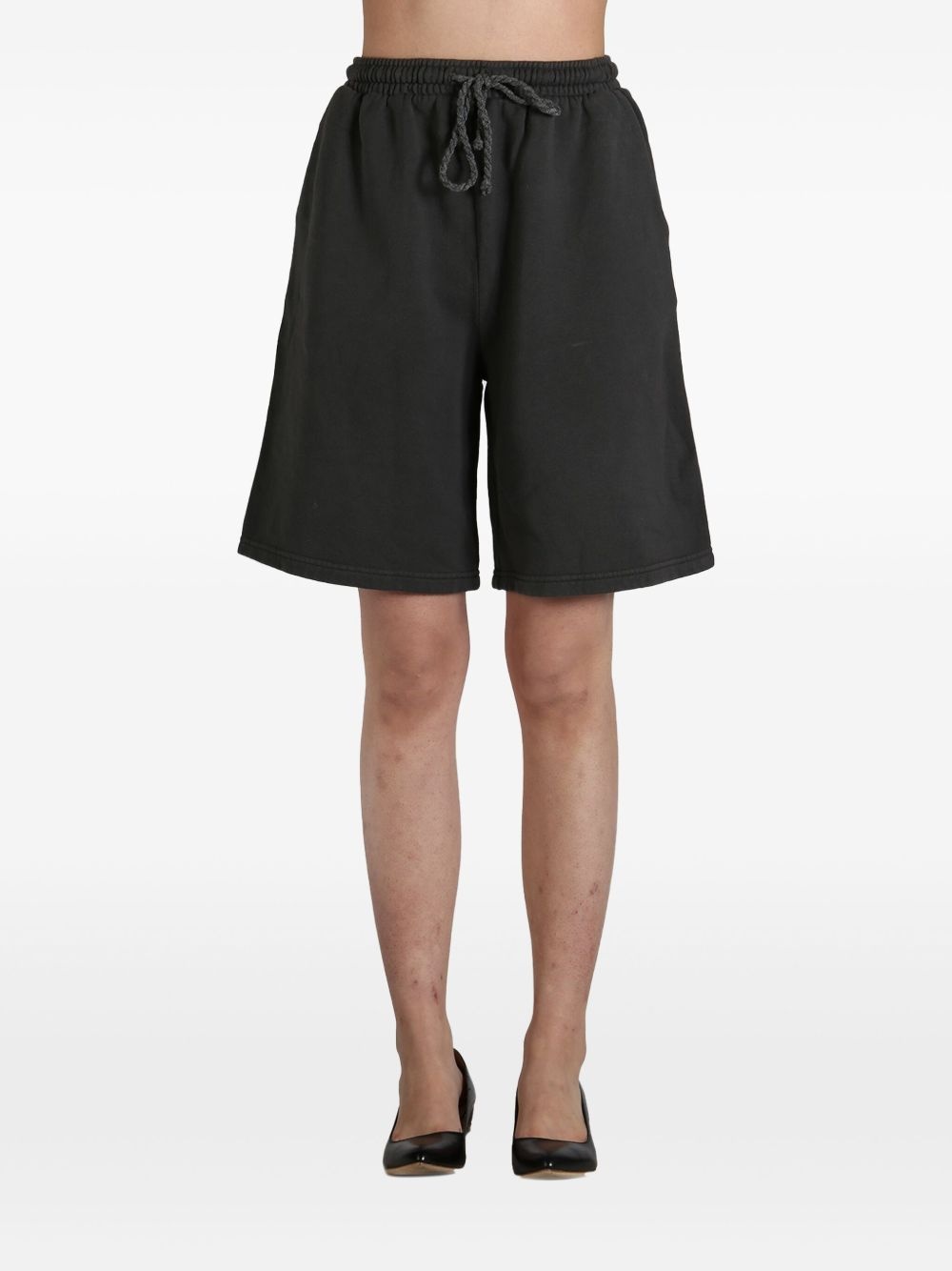 Drawstring waist shorts - 2