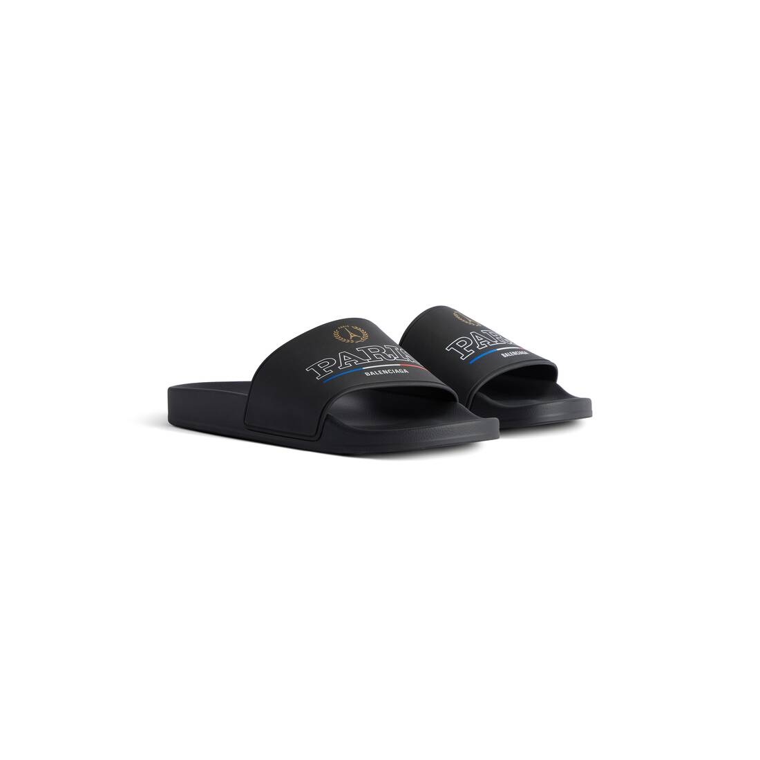 Men's Pool Slide Sandal  in Black - 2
