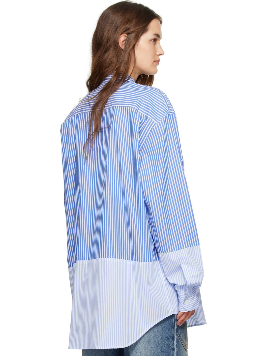 Blue Splitted Shirt - 3