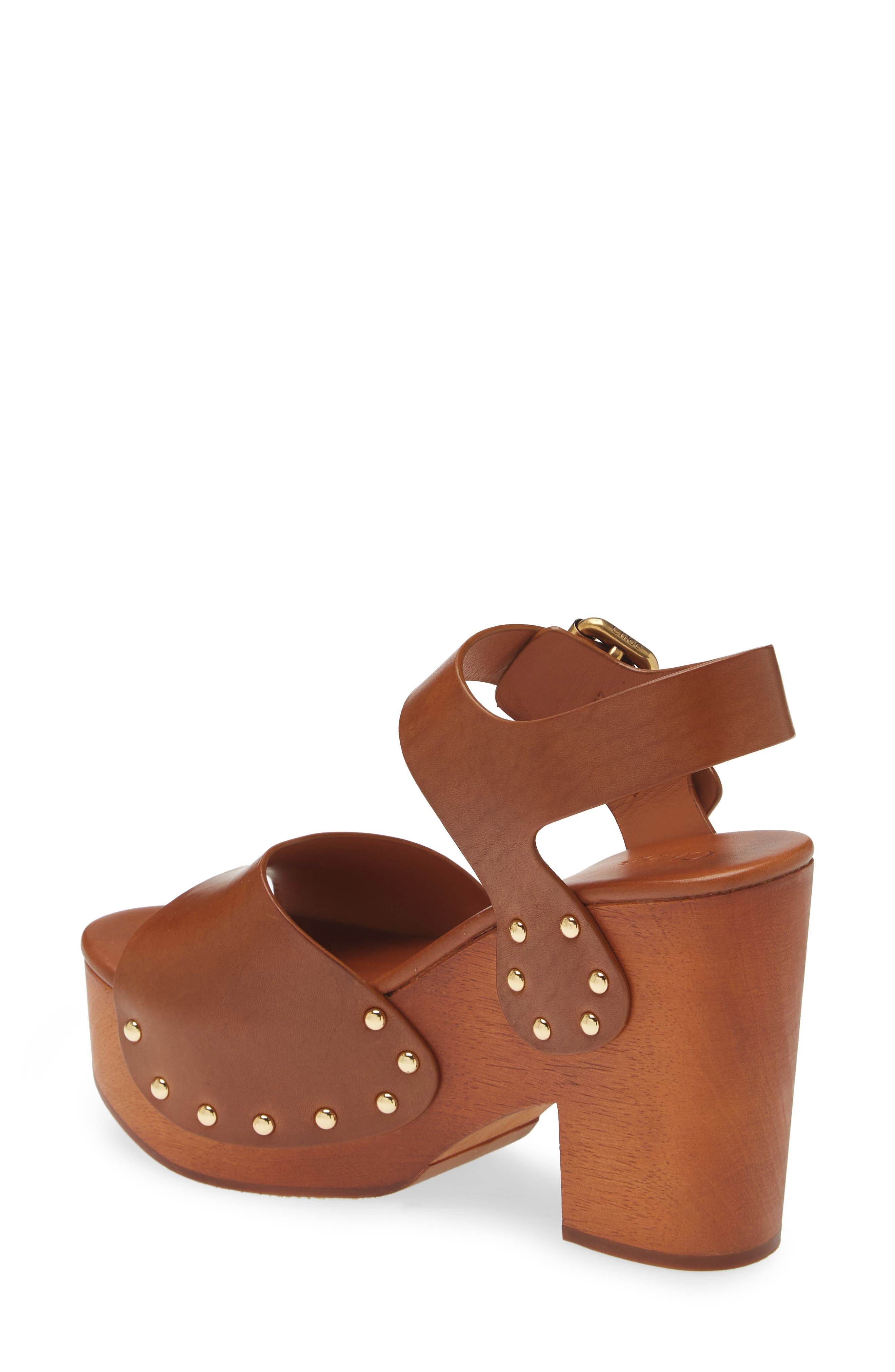 Chloé Jeanette Platform Sandal in Ginger Brown at Nordstrom - 2