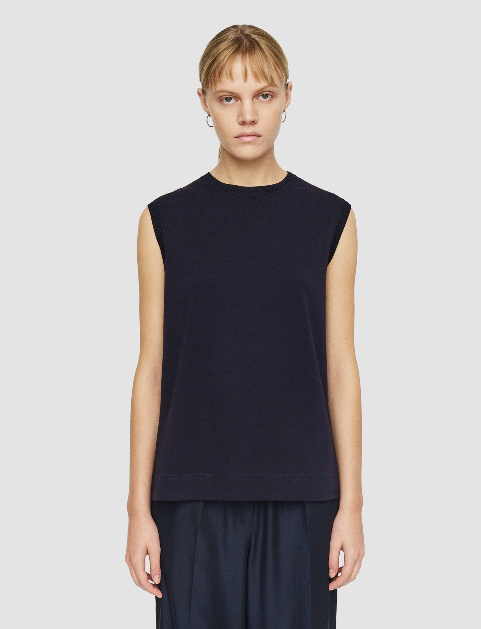 Mercerised Cotton Tank Top - 3