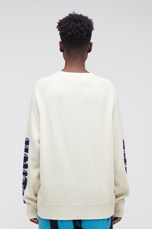 PEACE AND UNITY CASHMERE RAGLAN - 4