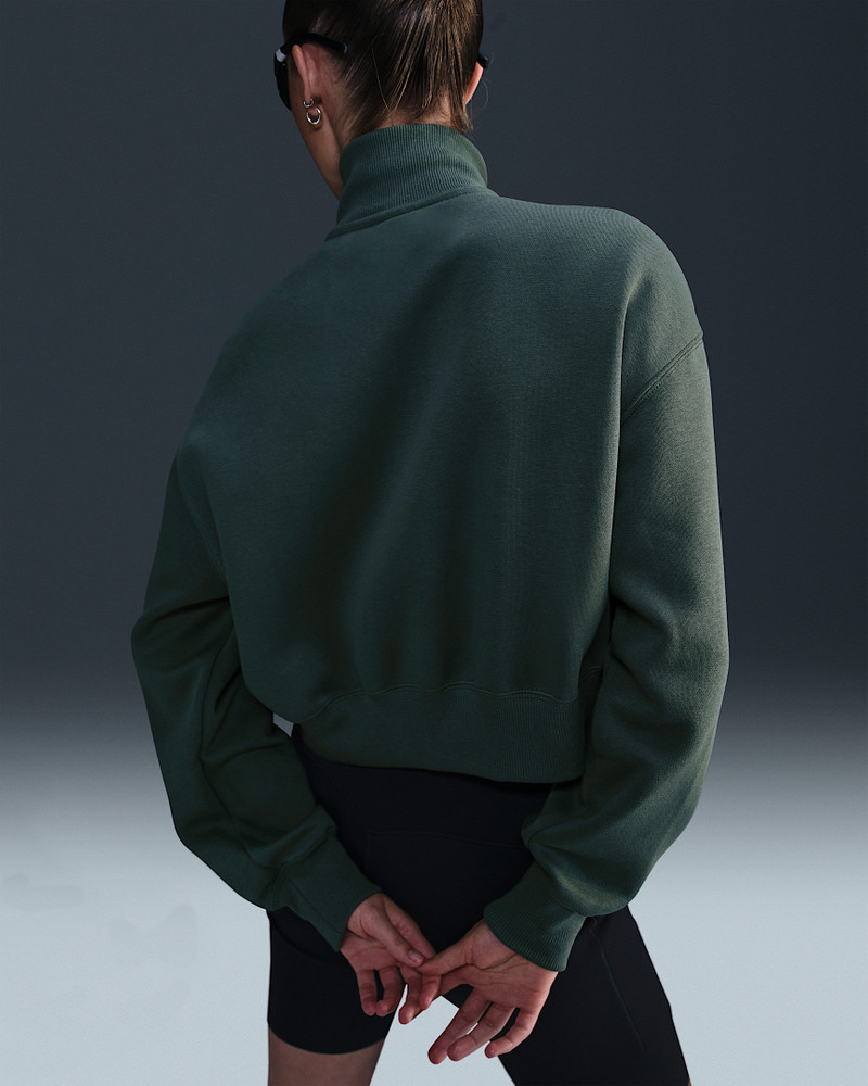 Nike Nike Sportswear Phoenix Fleece Women's 1/2-Zip Cropped Sweatshirt outlook