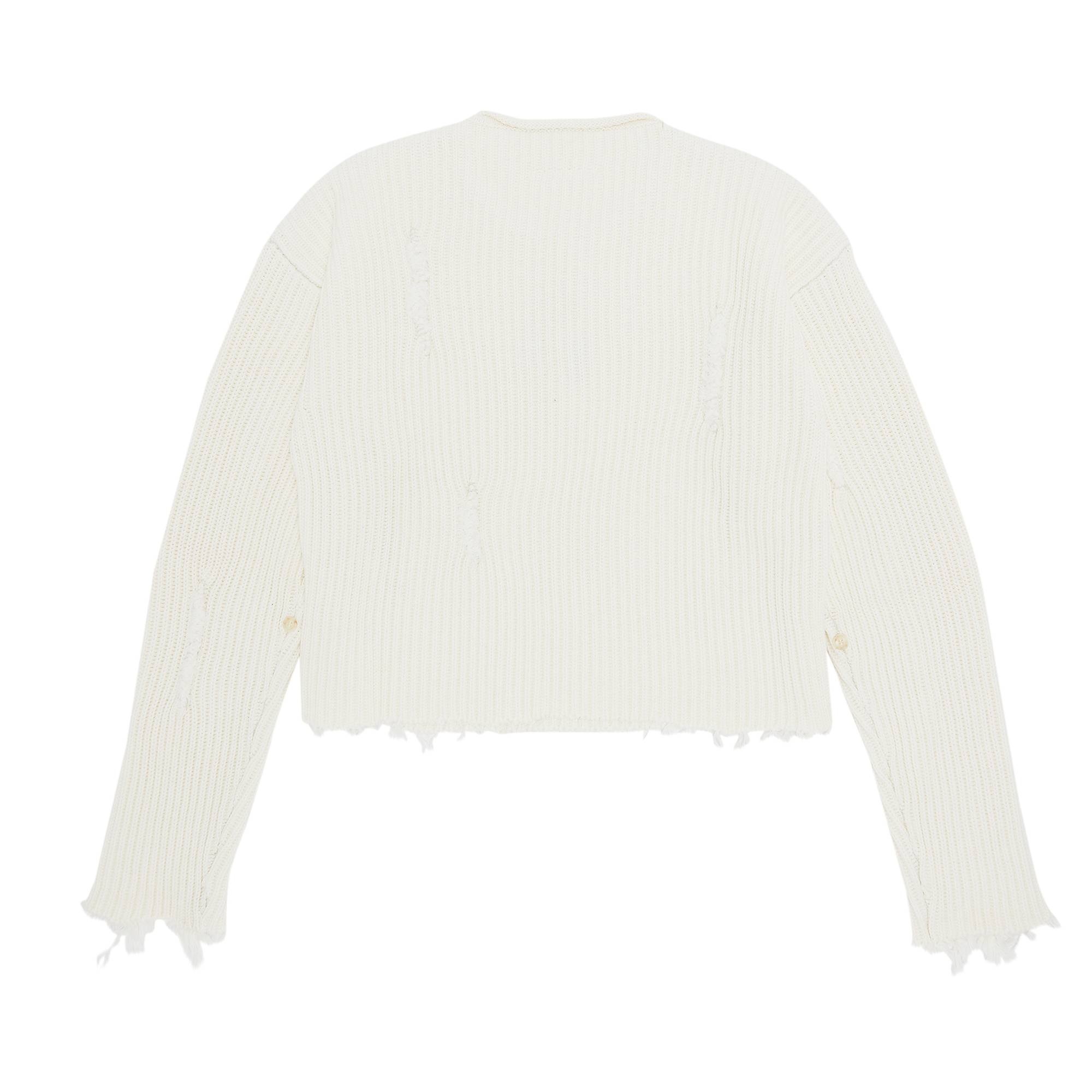 MM6 Maison Margiela Crewneck 'Ivory' - 2