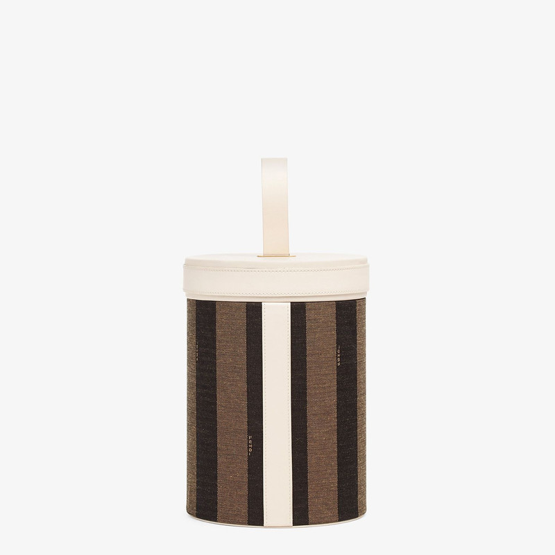 FENDI Brown jacquard box outlook