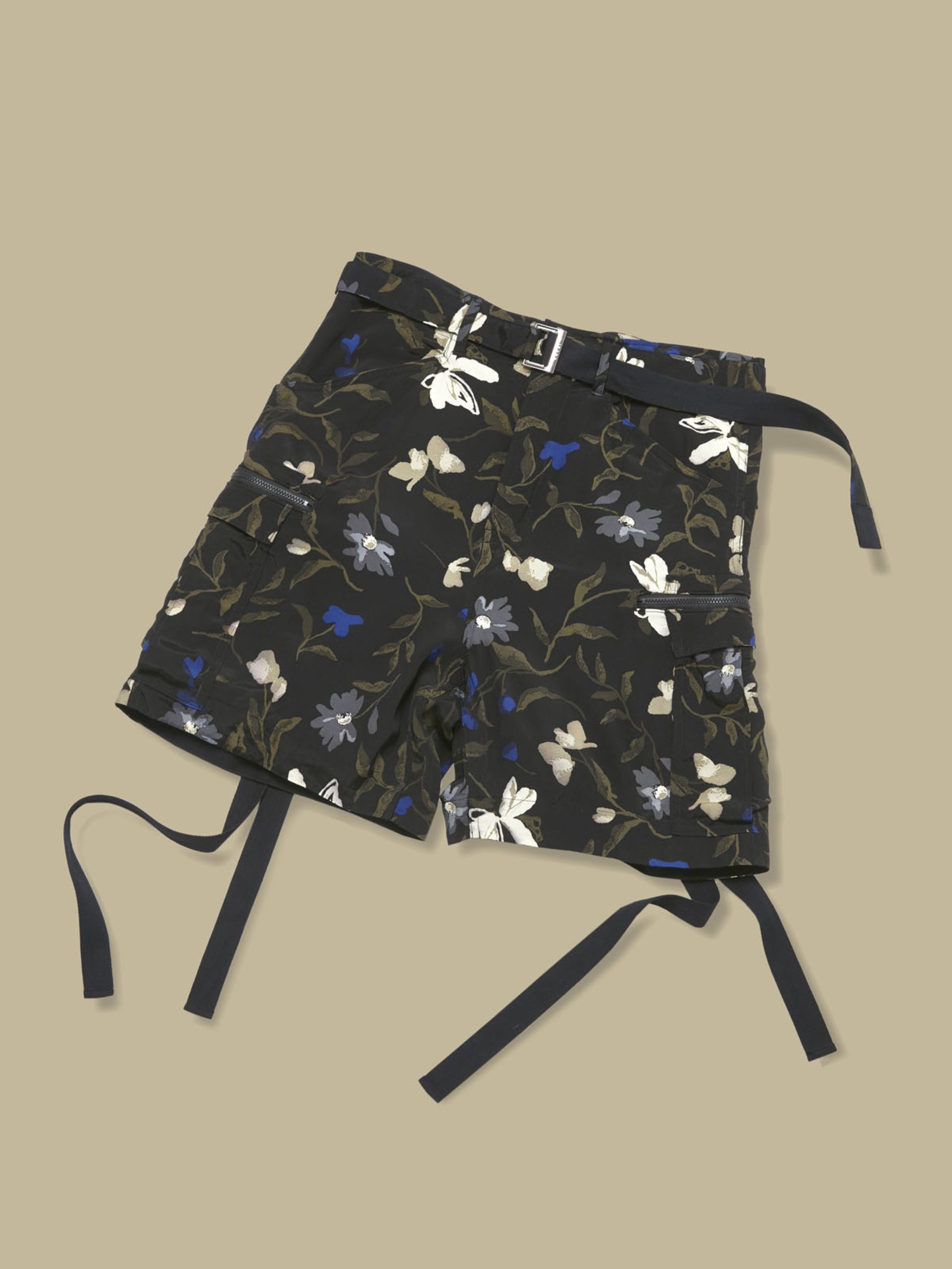 Floral Print Shorts - 2