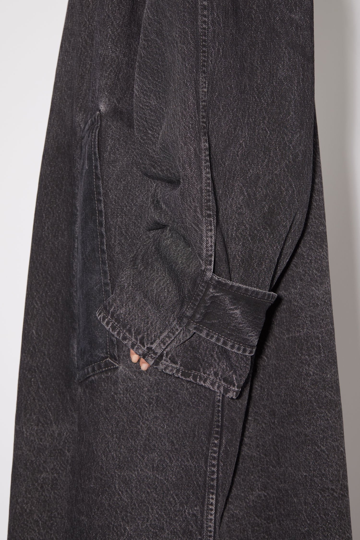 Denim coat - Black/grey - 7