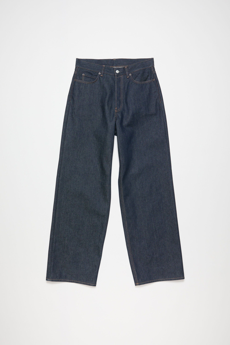 Acne Studios Loose fit jeans - 1981 - Indigo blue outlook