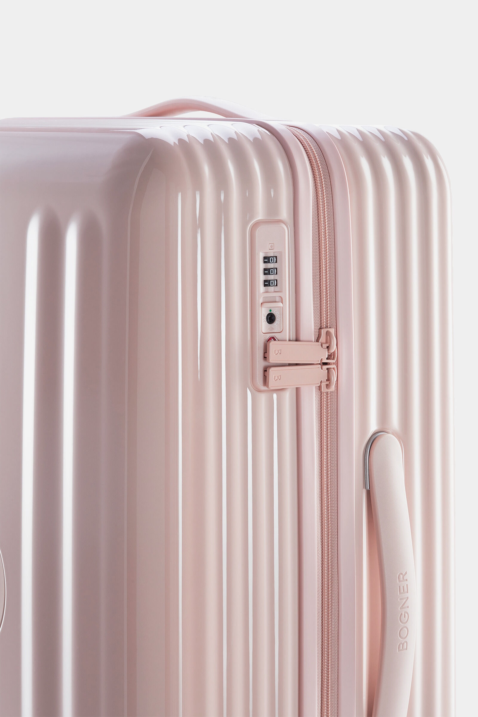 Piz Medium hard shell suitcase in Nude - 6
