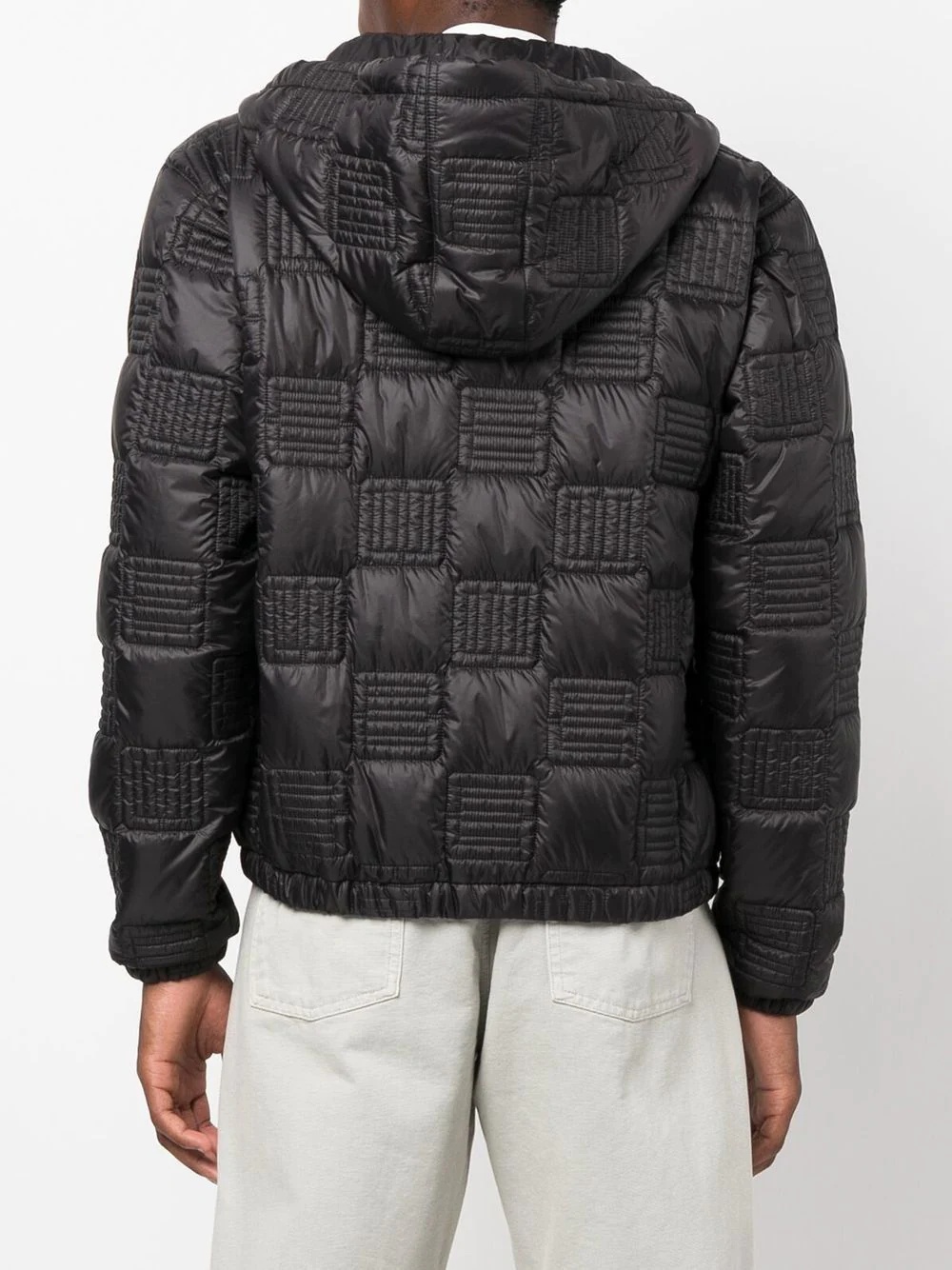 quilted hooded jacket - 4