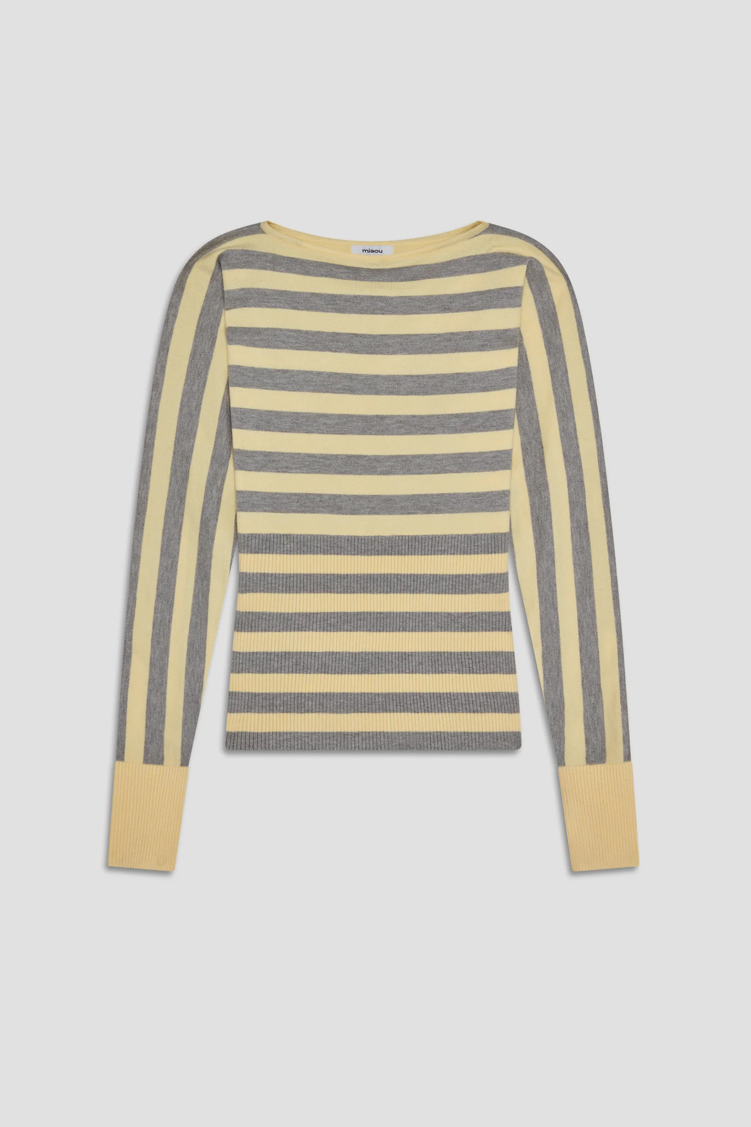 ODESSA TOP - BUTTER STRIPE - 1