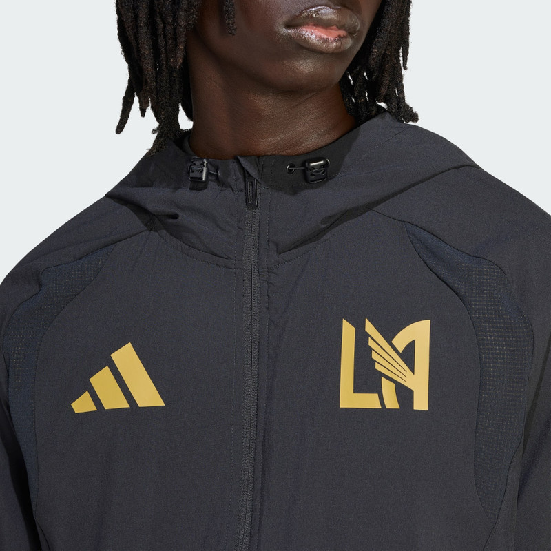 LAFC Tiro Travel Full Zip Windbreaker 6
