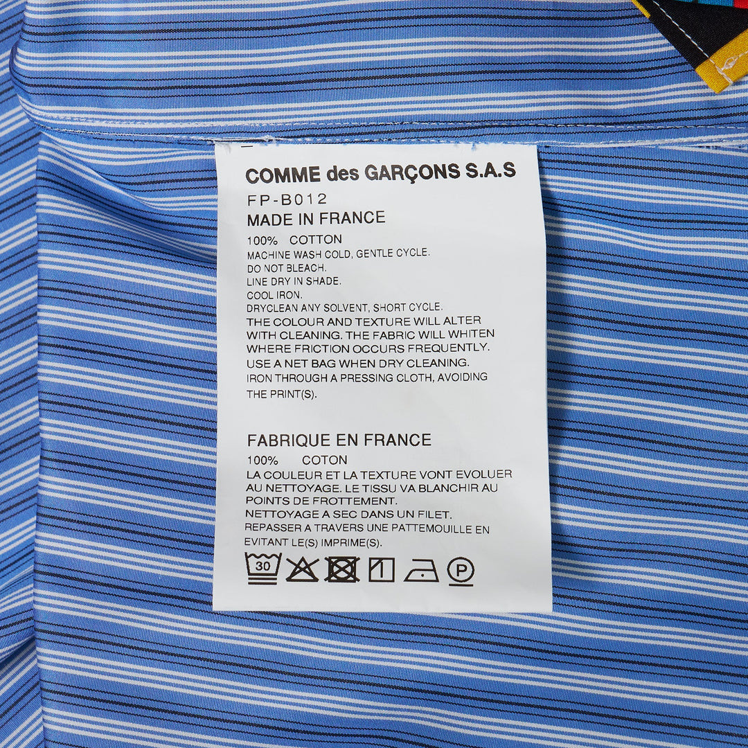 Yarn Dyed Cotton Stripe Poplin Shirt - 3