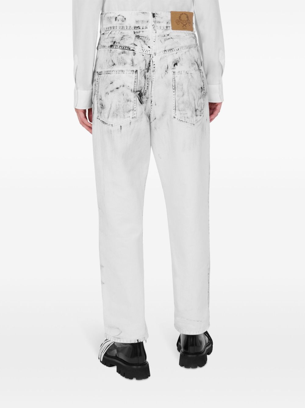 distressed-effect jeans - 3