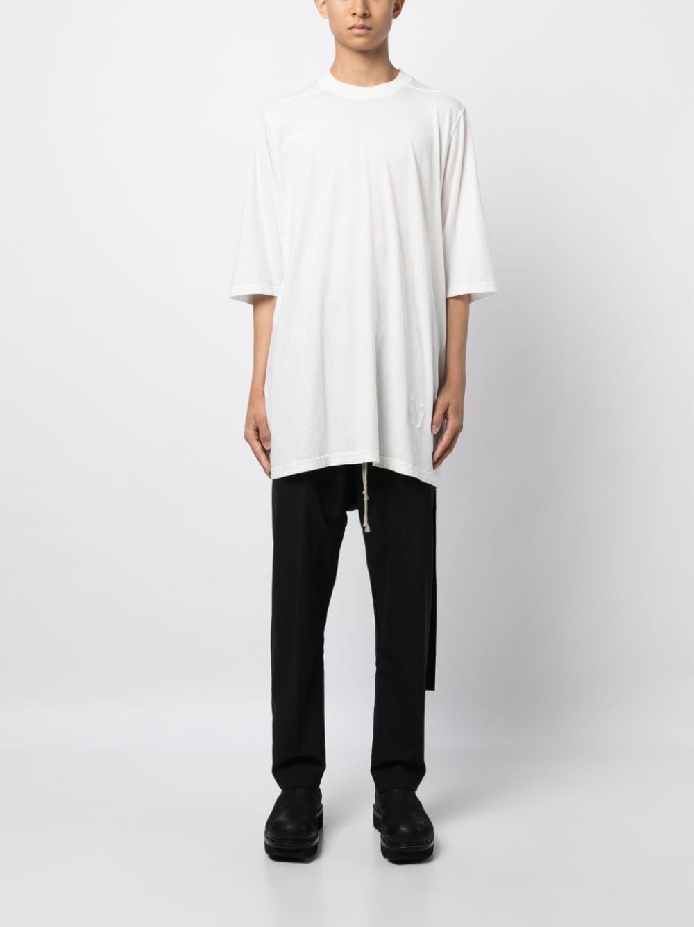 crew-neck cotton T-shirt - 2
