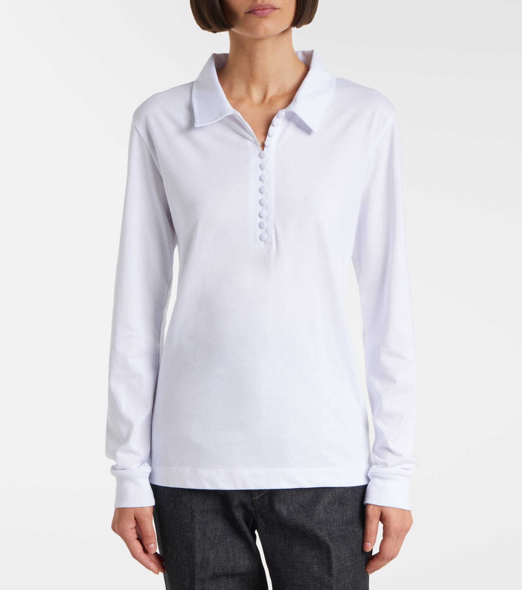 Cotton jersey polo shirt - 6