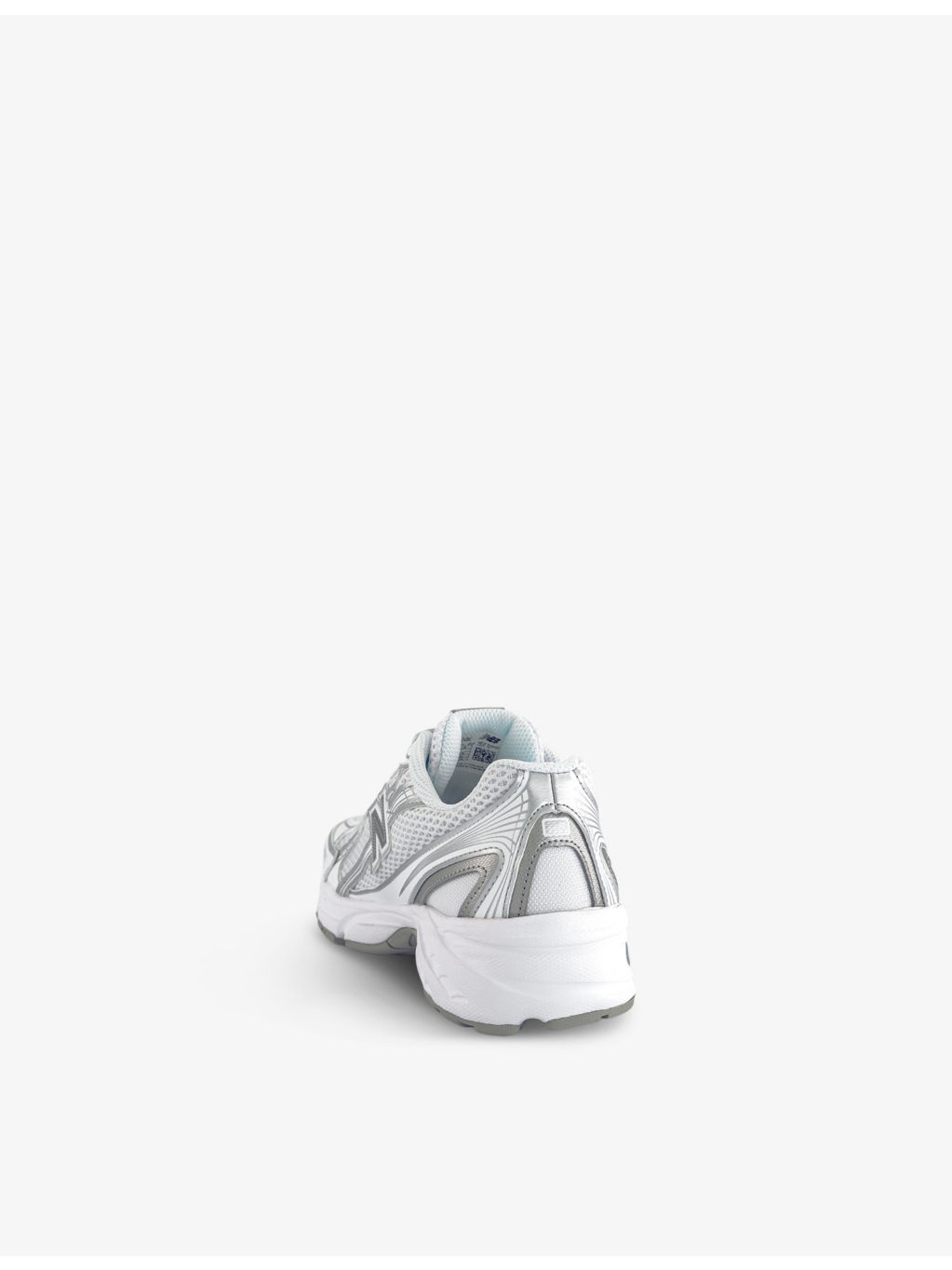 740 V2 logo-embroidered mesh low-top trainers - 4