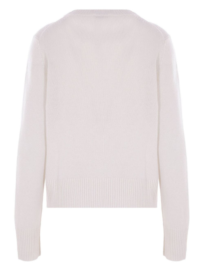 Allude cashmere crew-neck sweater outlook
