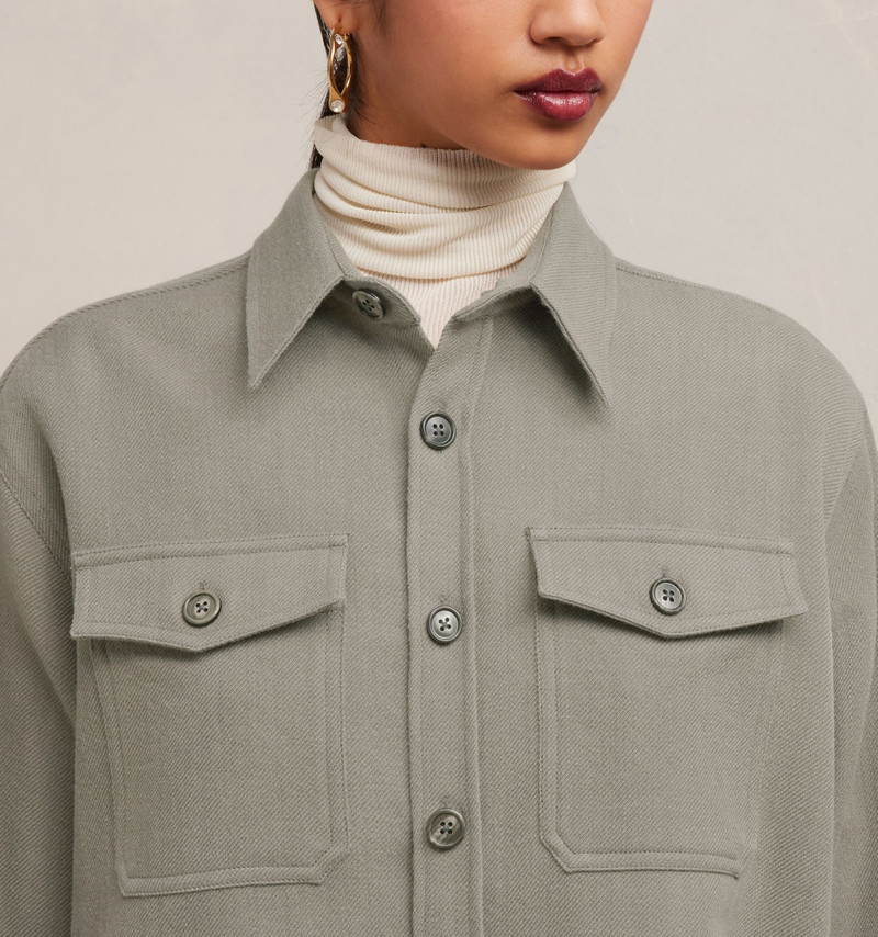 Overshirt With Chest Pocket 8