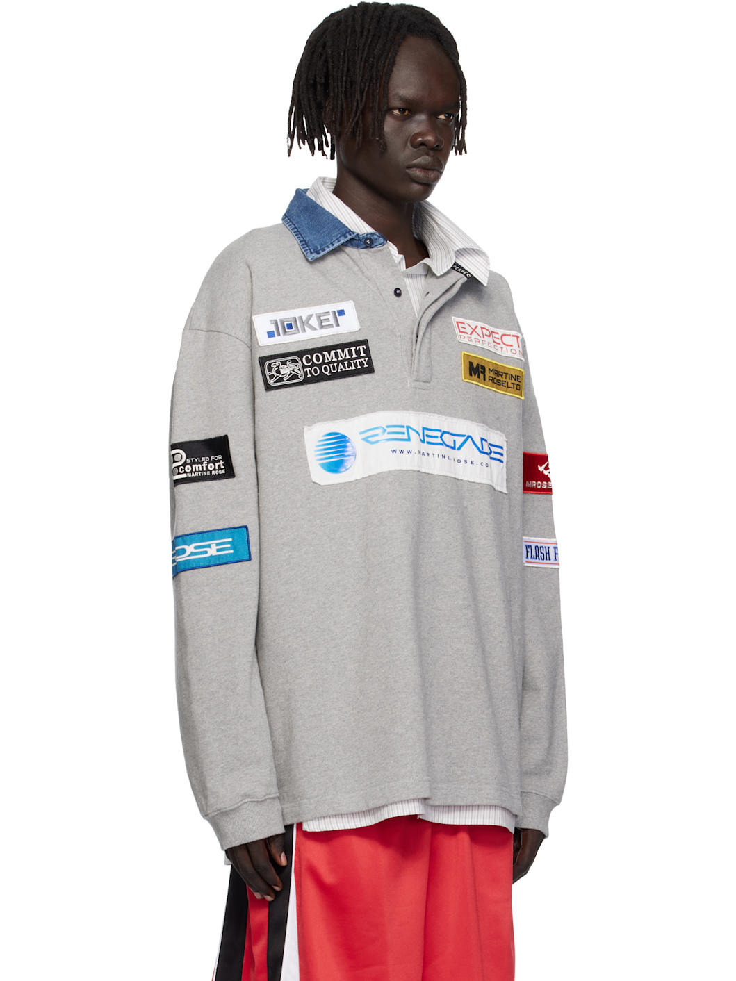 Gray Rugby Polo - 2