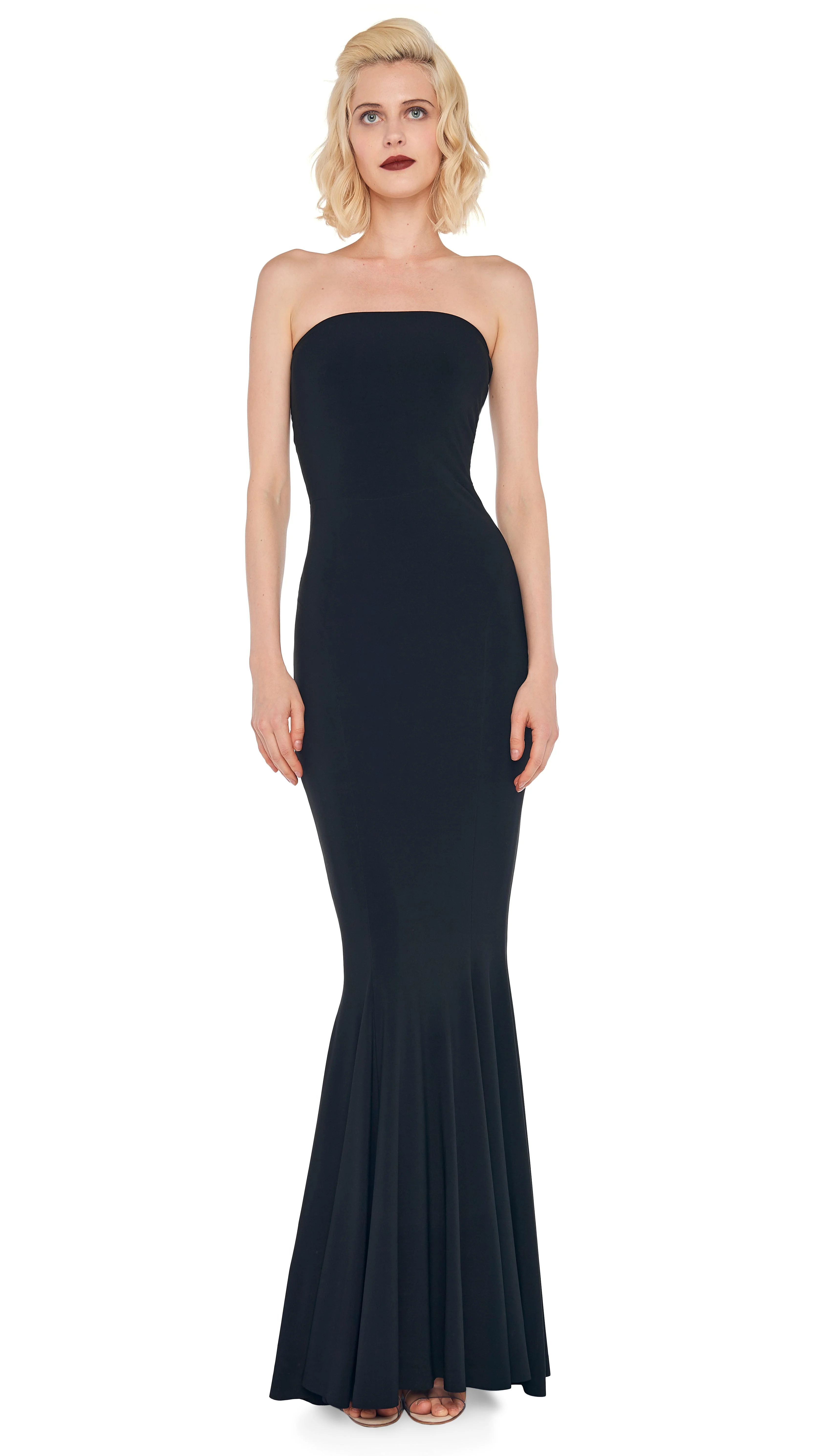 STRAPLESS FISHTAIL GOWN - 1